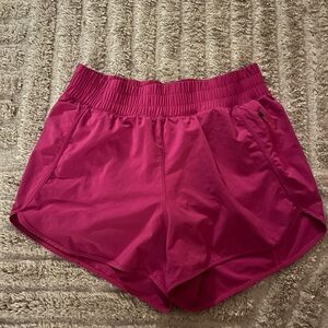 CRZ YOGA Fuchsia hot pink Athletic Shorts